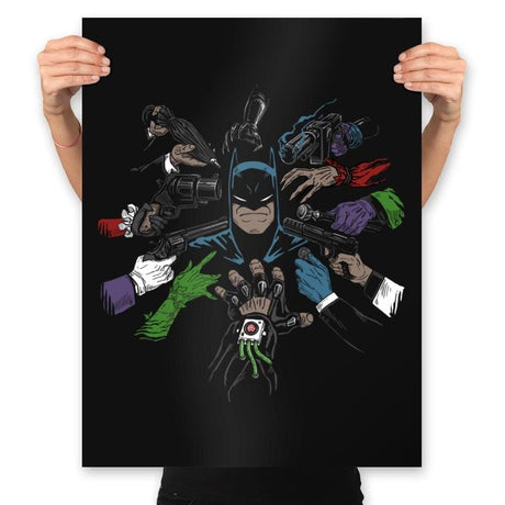 Batwick - Anytime - Prints Posters RIPT Apparel 18x24 / Black