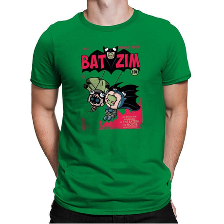 BatZim Exclusive - 90s Kid - Mens Premium T-Shirts RIPT Apparel Small / Kelly Green