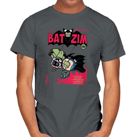BatZim Exclusive - 90s Kid - Mens T-Shirts RIPT Apparel Small / Charcoal