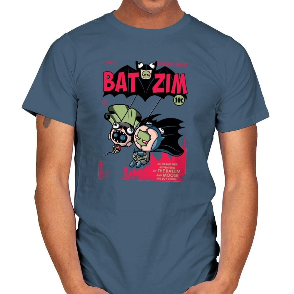 BatZim Exclusive - 90s Kid - Mens T-Shirts RIPT Apparel Small / Indigo Blue