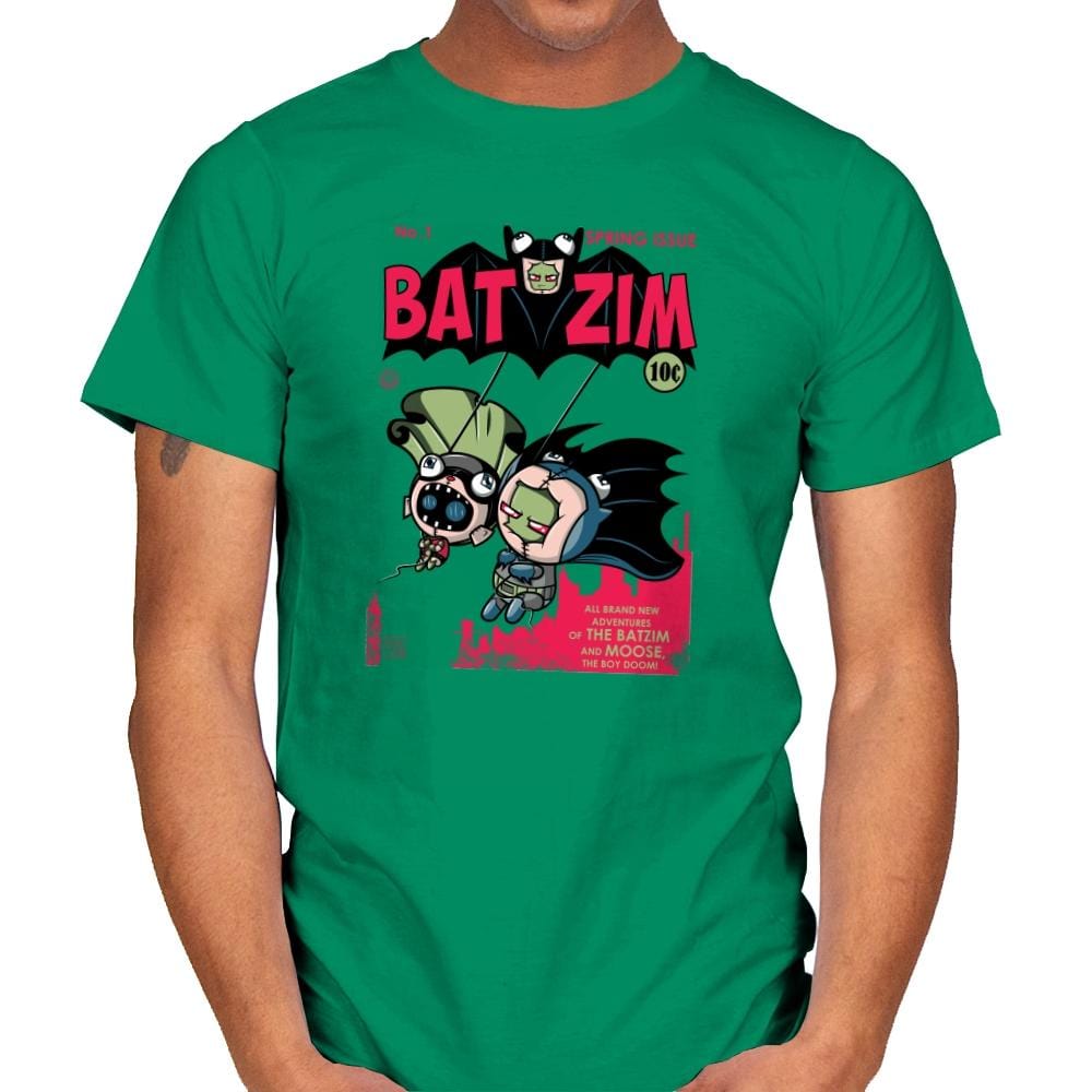 BatZim Exclusive - 90s Kid - Mens T-Shirts RIPT Apparel Small / Kelly Green