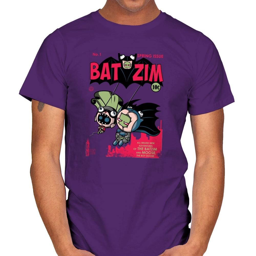 BatZim Exclusive - 90s Kid - Mens T-Shirts RIPT Apparel Small / Purple