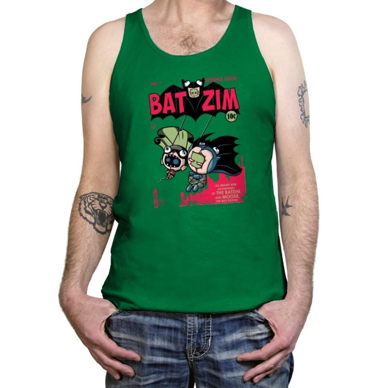 BatZim Exclusive - 90s Kid - Tanktop Tanktop RIPT Apparel X-Small / Kelly