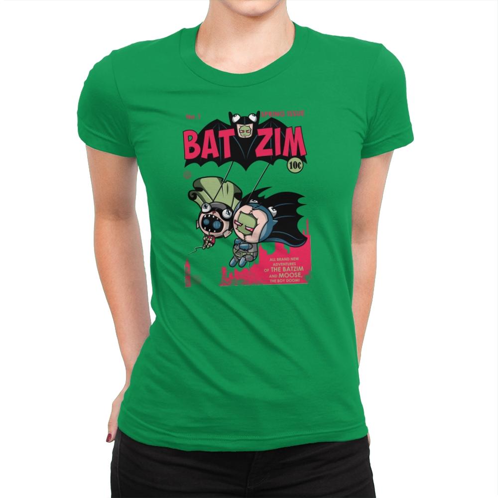 BatZim Exclusive - 90s Kid - Womens Premium T-Shirts RIPT Apparel Small / Kelly Green