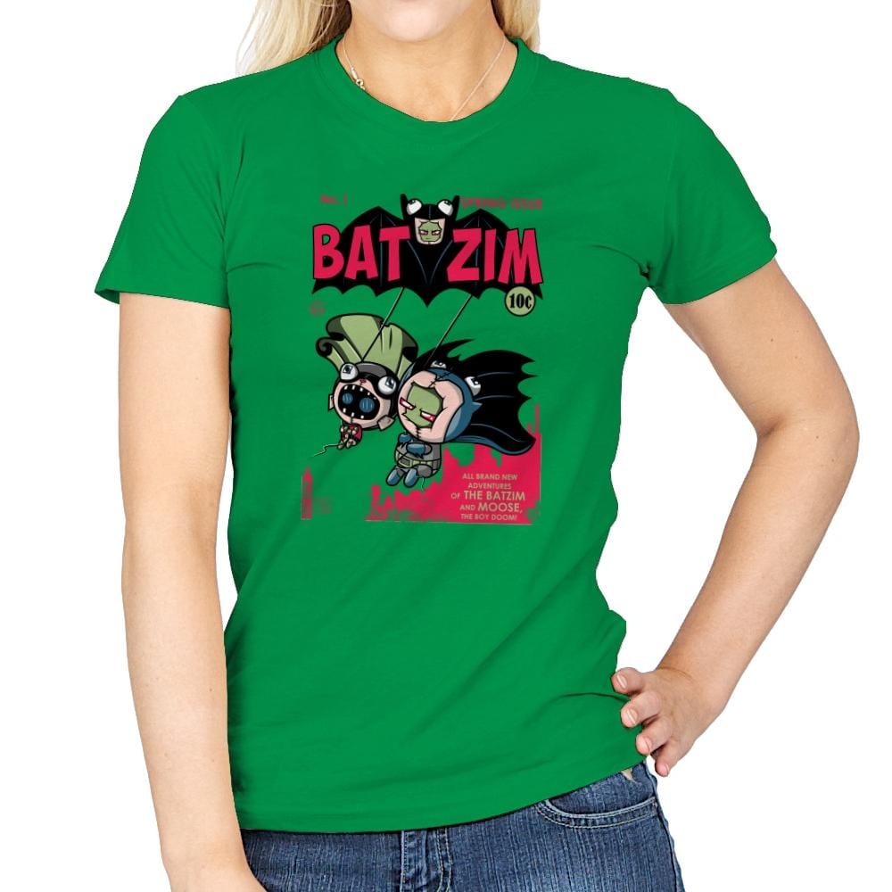 BatZim Exclusive - 90s Kid - Womens T-Shirts RIPT Apparel Small / Irish Green
