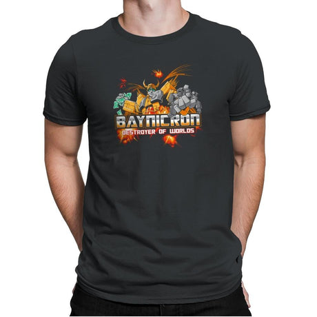 Baynicron Exclusive - Mens Premium T-Shirts RIPT Apparel Small / Heavy Metal