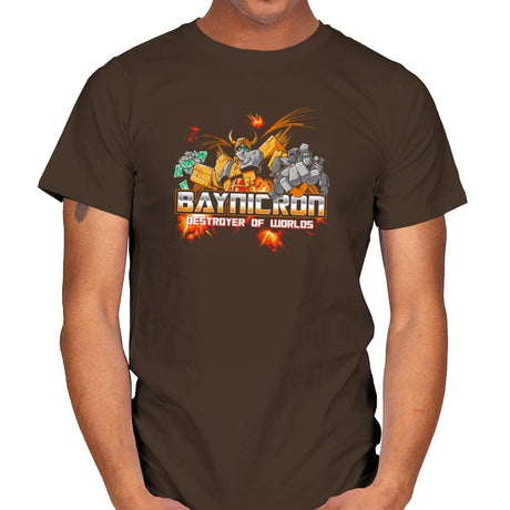 Baynicron Exclusive - Mens T-Shirts RIPT Apparel Small / Dark Chocolate