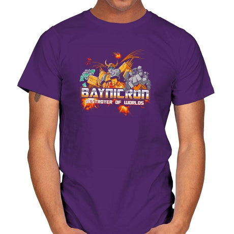 Baynicron Exclusive - Mens T-Shirts RIPT Apparel Small / Purple