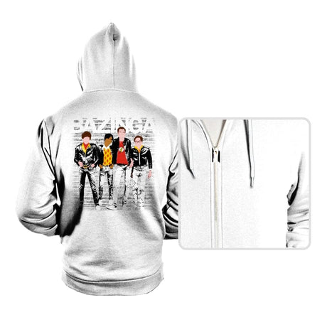 Bazinga - Hoodies Hoodies RIPT Apparel Small / White