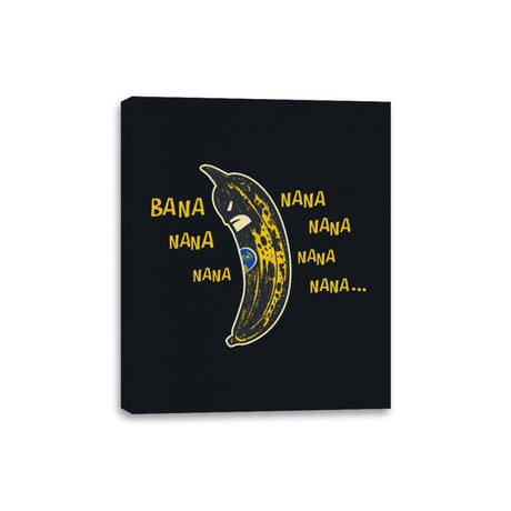 Bbana Nana Nana - Canvas Wraps Canvas Wraps RIPT Apparel 8x10 / Black