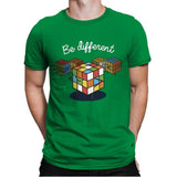 Be different - Mens Premium T-Shirts RIPT Apparel Small / Kelly Green
