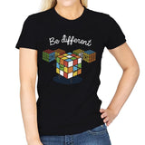 Be different - Womens T-Shirts RIPT Apparel Small / Black