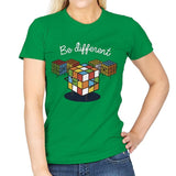 Be different - Womens T-Shirts RIPT Apparel Small / Irish Green