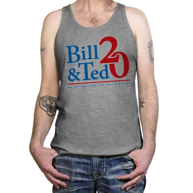 Be Excellent to Each Other - Tanktop Tanktop RIPT Apparel X-Small / Athletic Heather