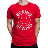 Be Kind Rewind VHS - Mens Premium T-Shirts RIPT Apparel Small / Red