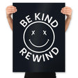Be Kind Rewind VHS - Prints Posters RIPT Apparel 18x24 / Black