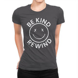 Be Kind Rewind VHS - Womens Premium T-Shirts RIPT Apparel Small / Heavy Metal