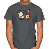 Be my BAErrito - Mens T-Shirts RIPT Apparel Small / Charcoal