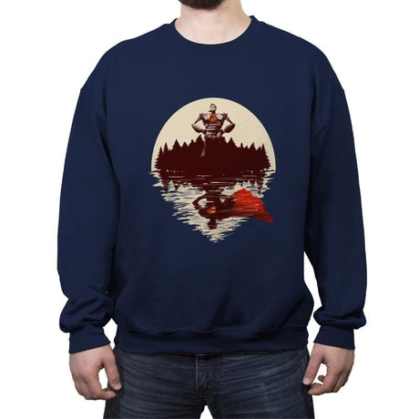 Be Special - Crew Neck Sweatshirt Crew Neck Sweatshirt RIPT Apparel Small / Navy