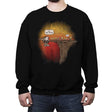 Beagle the Grey - Crew Neck Sweatshirt Crew Neck Sweatshirt RIPT Apparel Small / Black