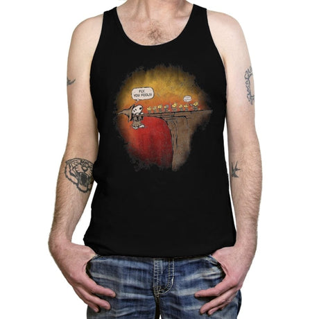 Beagle the Grey - Tanktop Tanktop RIPT Apparel X-Small / Black