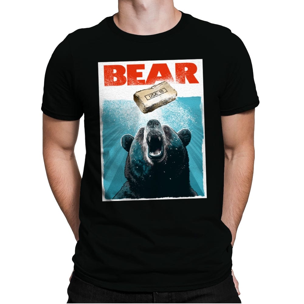 Bear - Mens Premium T-Shirts RIPT Apparel Small / Black