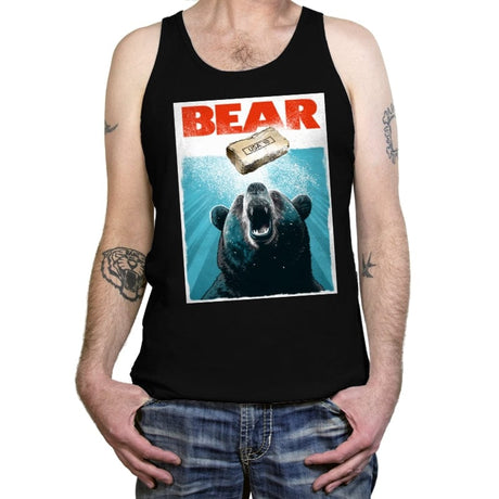 Bear - Tanktop Tanktop RIPT Apparel X-Small / Black