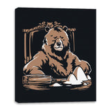 Bearface - Canvas Wraps Canvas Wraps RIPT Apparel 16x20 / Black