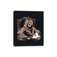 Bearface - Canvas Wraps Canvas Wraps RIPT Apparel 8x10 / Black