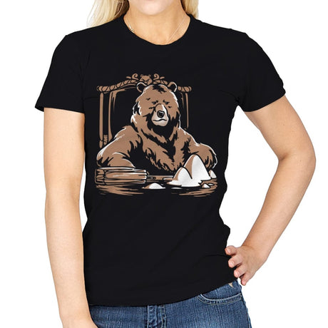 Bearface - Womens T-Shirts RIPT Apparel Small / Black
