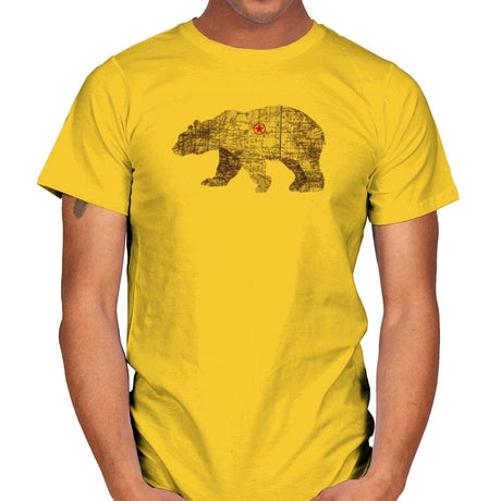 Bearlin - Back to Nature - Mens T-Shirts RIPT Apparel Small / Daisy
