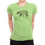 Bearlin - Back to Nature - Womens Premium T-Shirts RIPT Apparel Small / Mint