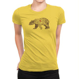 Bearlin - Back to Nature - Womens Premium T-Shirts RIPT Apparel Small / Vibrant Yellow