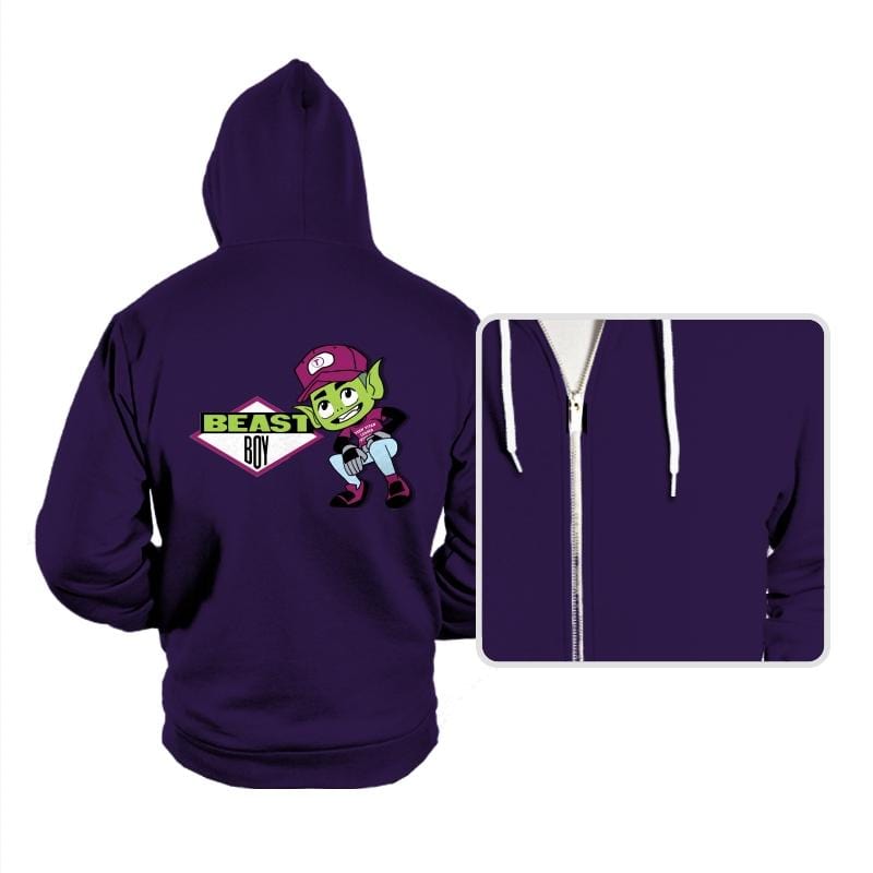 Beastie Boy - Ad-Lib - Hoodies Hoodies RIPT Apparel Small / Team Purple