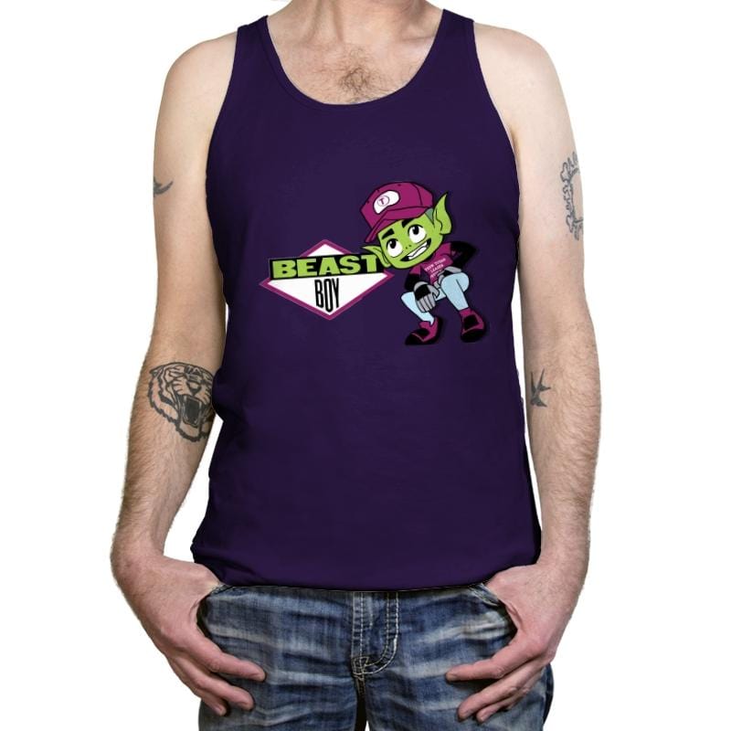 Beastie Boy - Ad-Lib - Tanktop Tanktop RIPT Apparel X-Small / Team Purple
