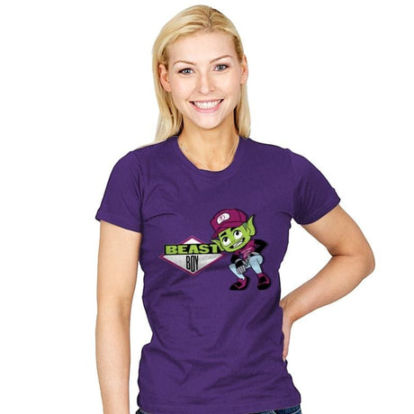 Beastie Boy - Ad-Lib - Womens T-Shirts RIPT Apparel Small / Purple
