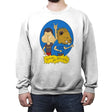 Beavers and Butt-Head - Crew Neck Sweatshirt Crew Neck Sweatshirt RIPT Apparel Small / White