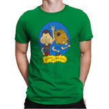 Beavers and Butt-Head - Mens Premium T-Shirts RIPT Apparel Small / Kelly