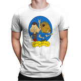 Beavers and Butt-Head - Mens Premium T-Shirts RIPT Apparel Small / White