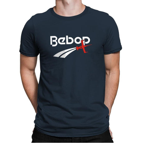 Bebop Athletic Exclusive - Mens Premium T-Shirts RIPT Apparel Small / Indigo