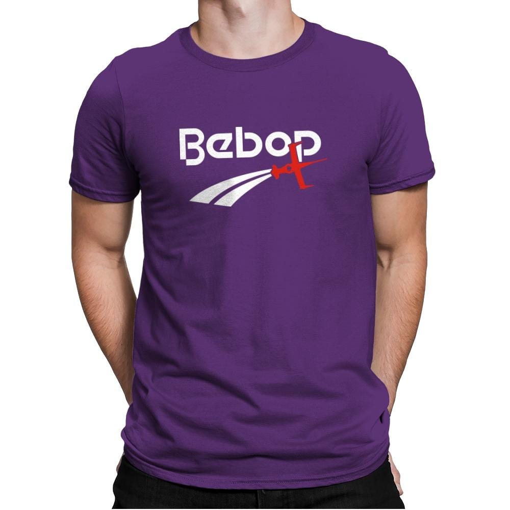 Bebop Athletic Exclusive - Mens Premium T-Shirts RIPT Apparel Small / Purple Rush
