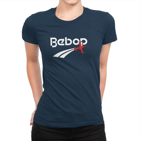 Bebop Athletic Exclusive - Womens Premium T-Shirts RIPT Apparel Small / Midnight Navy
