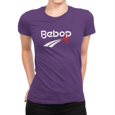 Bebop Athletic Exclusive - Womens Premium T-Shirts RIPT Apparel Small / Purple Rush