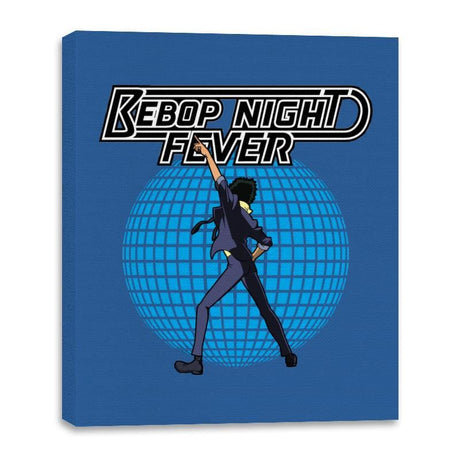 Bebop Night Fever - Canvas Wraps Canvas Wraps RIPT Apparel 16x20 / Royal