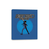 Bebop Night Fever - Canvas Wraps Canvas Wraps RIPT Apparel 8x10 / Royal