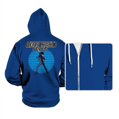 Bebop Night Fever - Hoodies Hoodies RIPT Apparel Small / True Royal