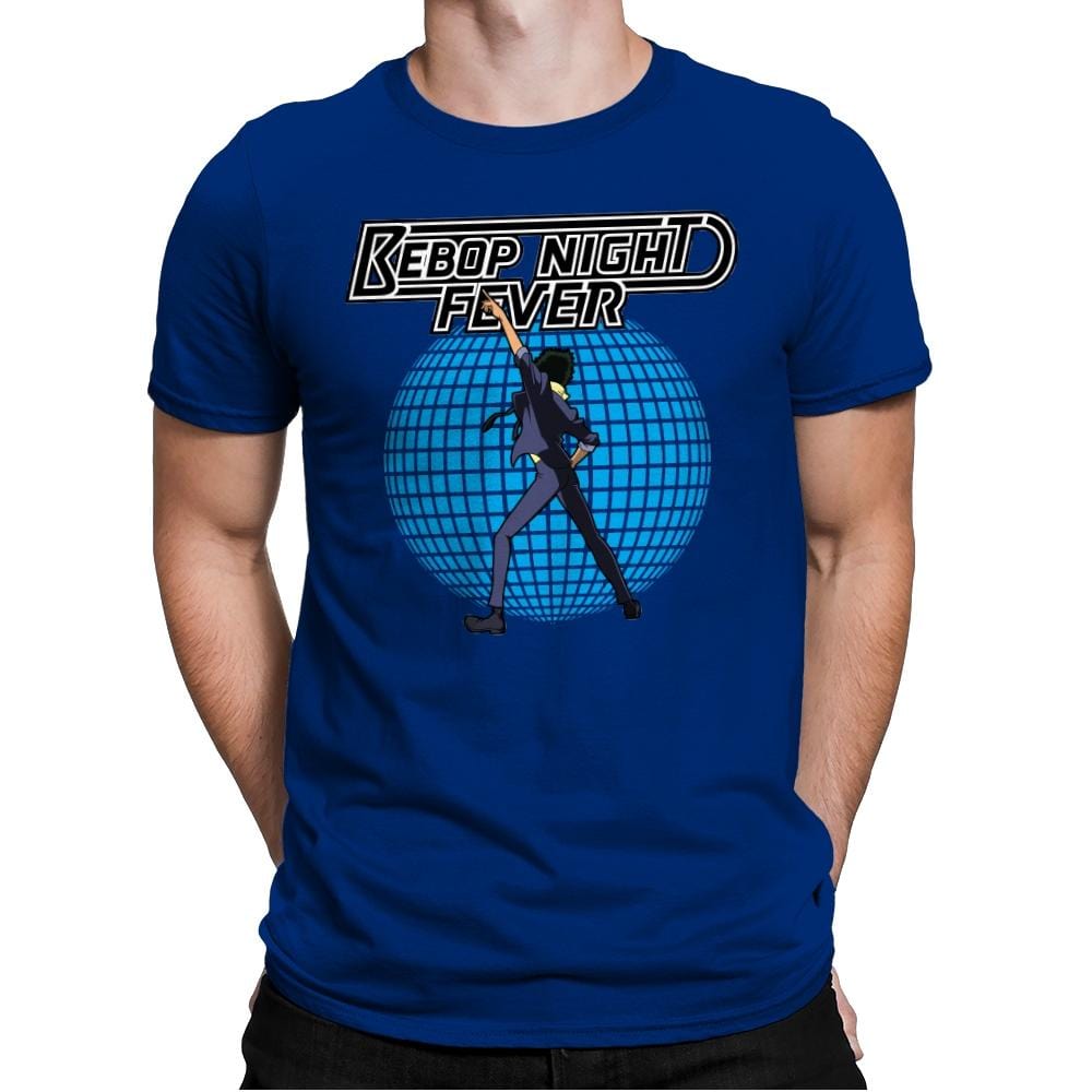 Bebop Night Fever - Mens Premium T-Shirts RIPT Apparel Small / Royal