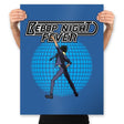 Bebop Night Fever - Prints Posters RIPT Apparel 18x24 / Royal