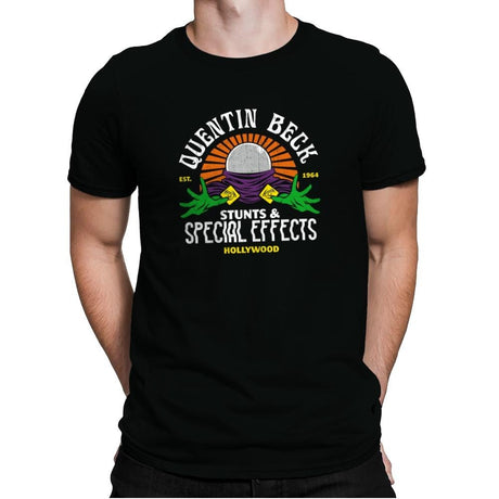 Beck Stunts & Special Effects - Mens Premium T-Shirts RIPT Apparel Small / Black