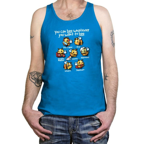 Bee Whatever You Want - Tanktop Tanktop RIPT Apparel X-Small / Teal